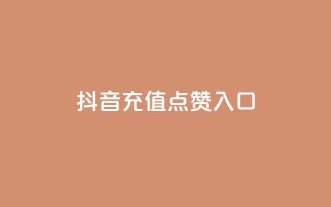 抖音充值点赞入口 - 抖音业务低价在线购买  第1张