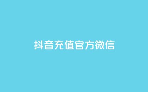 抖音充值官方微信 - 抖音官方微信如何进行充值操作~ 第1张 抖音充值官方微信 - 抖音官方微信如何进行充值操作~ 第1张