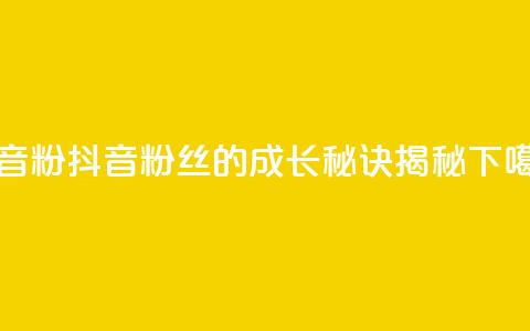 抖音500粉 - 抖音500粉丝的成长秘诀揭秘~  第1张 抖音500粉 - 抖音500粉丝的成长秘诀揭秘~  第1张