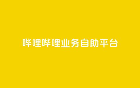 哔哩哔哩业务自助平台 - 哔哩哔哩自助平台:优化您的业务经营!  第1张 哔哩哔哩业务自助平台 - 哔哩哔哩自助平台:优化您的业务经营!  第1张