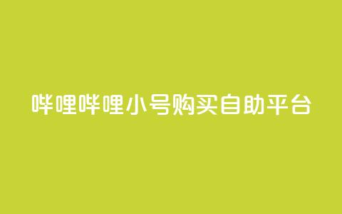 哔哩哔哩小号购买自助平台 - B站小号购买平台  自助服务一键购买! 第1张 哔哩哔哩小号购买自助平台 - B站小号购买平台  自助服务一键购买! 第1张