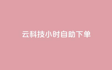12云科技24小时自助下单 - 12云科技24小时自助订购	，便捷高效无忧服务!  第1张