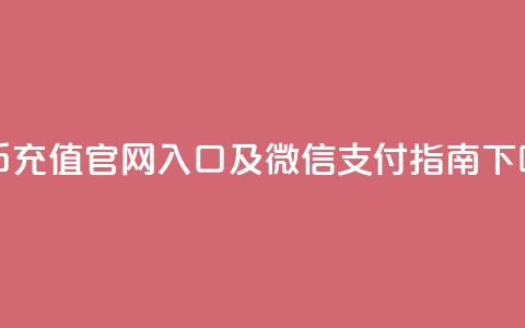 抖币充值官网入口及微信支付指南  第1张 抖币充值官网入口及微信支付指南  第1张