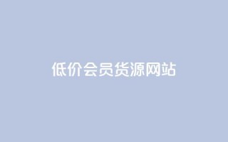 低价vip会员货源网站,抖音如何养号快速涨粉 - ks账号 - 快手一分钱一万个播放工具