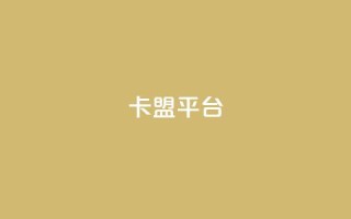 51卡盟平台 - 51卡盟平台:全方面解析SEO优化策略~