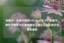 流量卡,流量卡移动19元200g大王卡,流量卡,满足不同需求的便捷通信工具亿乐社区低价自营货源站