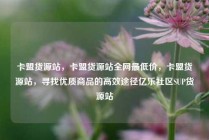 卡盟货源站,卡盟货源站全网最低价,卡盟货源站,寻找优质商品的高效途径亿乐社区SUP货源站