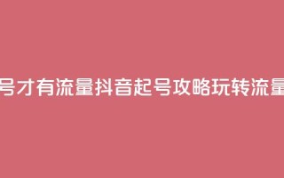 抖音怎么起号才有流量 - 抖音起号攻略:玩转流量技巧!