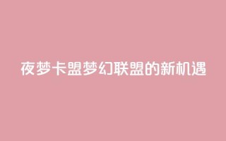 夜梦卡盟：梦幻联盟的新机遇