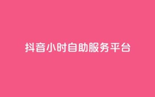 抖音24小时自助服务平台 - 抖音24h自助服务平台