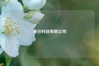 春谷科技有限公司