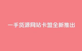 一手货源网站卡盟全新推出