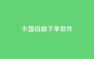 卡盟自助下单软件,抖音业务在线自助 - dy业务自助下单软件 - 乐创qq业务网
