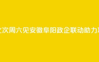(身边的变化)94次“周六见”,安徽阜阳政企联动助力项目“加速跑”