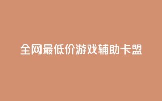 全网最低价游戏辅助卡盟 - 激情全网最低价游戏辅助卡盟,让你畅快战胜游戏!~