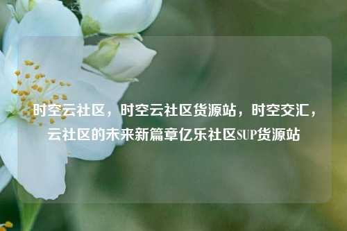 时空云社区，时空云社区货源站	，时空交汇，云社区的未来新篇章亿乐社区SUP货源站  第1张